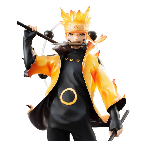 Naruto Shippuden - Naruto Uzumaki: Six Paths Sage Mode 15th Anniversary Ver. - G.E.M. Series PVC Statue (22 cm)