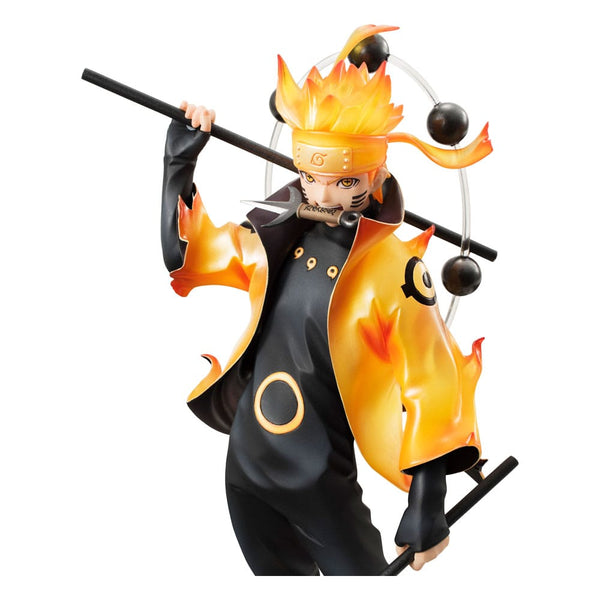 Naruto Shippuden - Naruto Uzumaki: Six Paths Sage Mode 15th Anniversary Ver. - G.E.M. Series PVC Statue (22 cm)