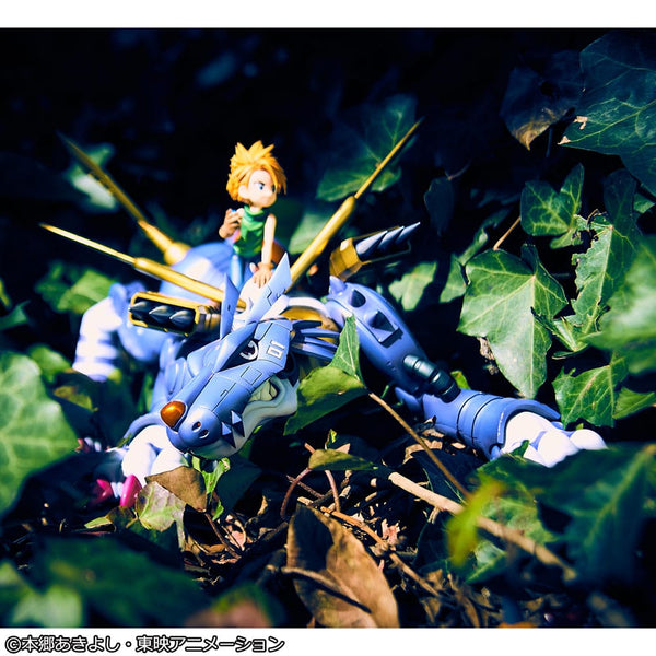 Digimon Adventure - Metal Garurumon & Ishida Yamato - G.E.M. PVC Statue (30 cm)