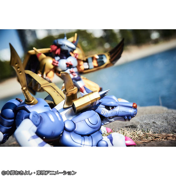 Digimon Adventure - Metal Garurumon & Ishida Yamato - G.E.M. PVC Statue (30 cm)