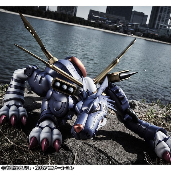 Digimon Adventure - Metal Garurumon & Ishida Yamato - G.E.M. PVC Statue (30 cm)
