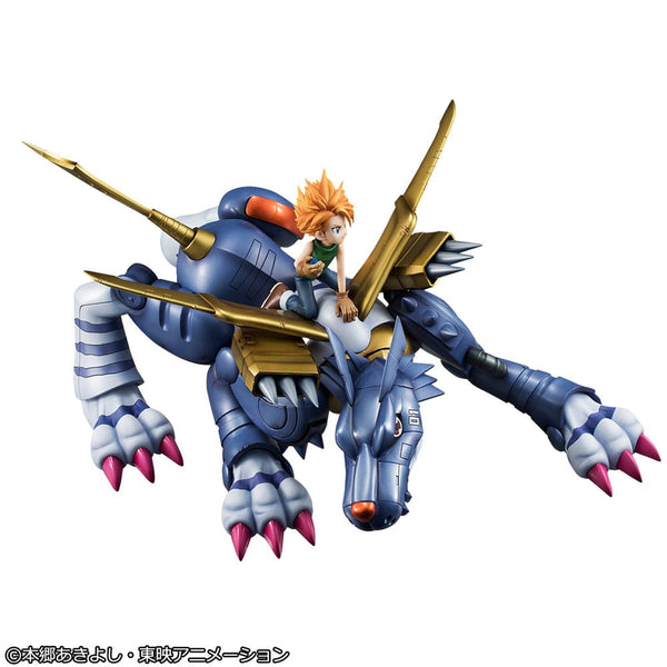 Digimon Adventure - Metal Garurumon & Ishida Yamato - G.E.M. PVC Statue (30 cm)