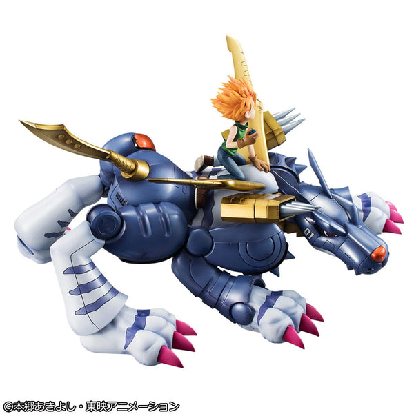 Digimon Adventure - Metal Garurumon & Ishida Yamato - G.E.M. PVC Statue (30 cm)