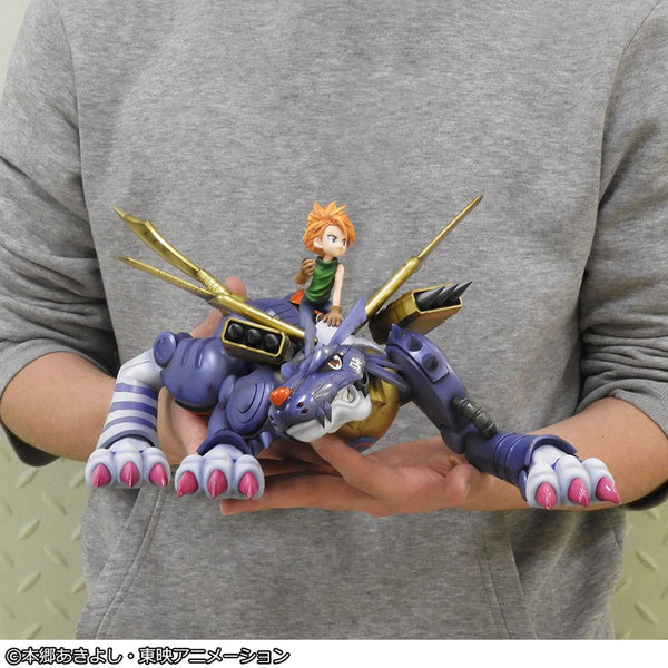 Digimon Adventure - Metal Garurumon & Ishida Yamato - G.E.M. PVC Statue (30 cm)