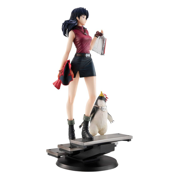 Rebuild of Evangelion - Misato Katsuragi & Pen Pen - Gals PVC Statue (25 cm)