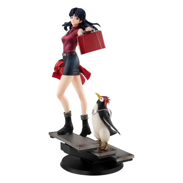 Rebuild of Evangelion - Misato Katsuragi & Pen Pen - Gals PVC Statue (25 cm)