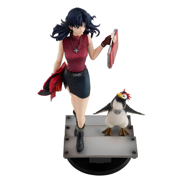 Rebuild of Evangelion - Misato Katsuragi & Pen Pen - Gals PVC Statue (25 cm)