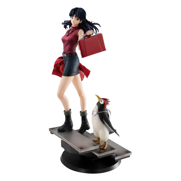 Rebuild of Evangelion - Misato Katsuragi & Pen Pen - Gals PVC Statue (25 cm)