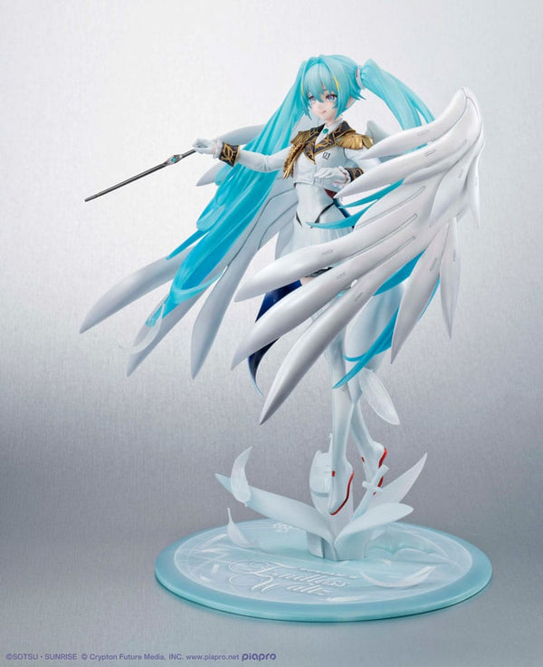 Mobile Suit Gundam x Hatsune Miku - Hatsune Miku: EW 45th Anniversary Ver. - Lucrea PVC Statue (27 cm)