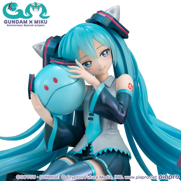 Mobile Suit Gundam x Hatsune Miku - Hatsune Miku: 45th Anniversary Ver. - Lucrea PVC Statue (17 cm)
