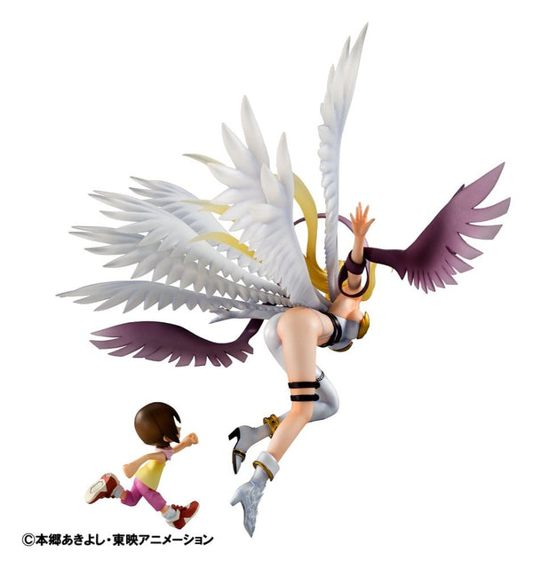 Digimon Adventure - Angewomon & Hikari Yagami - Precious G.E.M. Serie PVC Statue (22 cm)