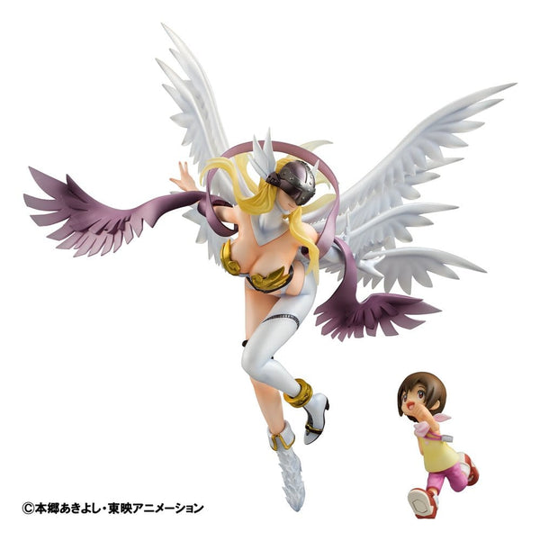 Digimon Adventure - Angewomon & Hikari Yagami - Precious G.E.M. Serie PVC Statue (22 cm)