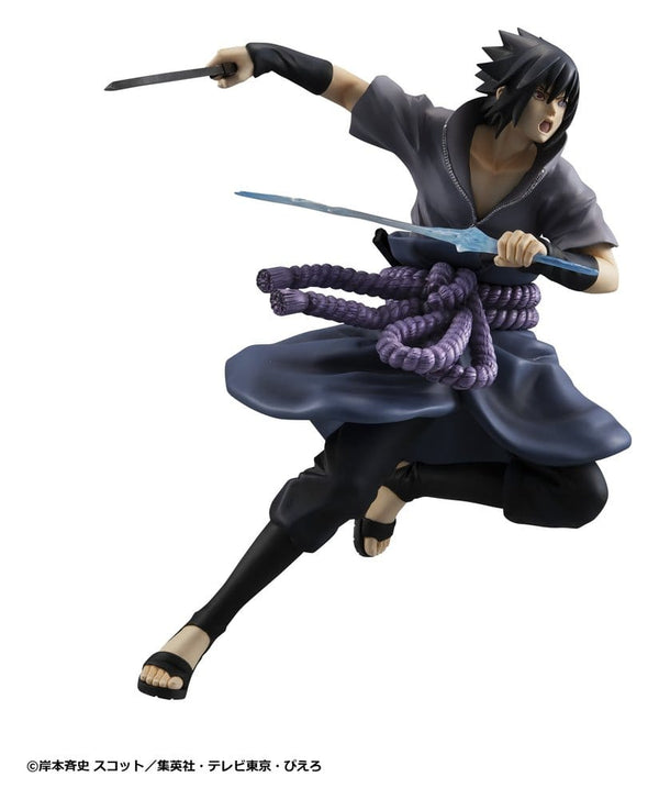 Naruto Shippuden - Sasuke Uchiha: Great Ninja War Ver. - G.E.M. Serie PVC Figur (23 cm)