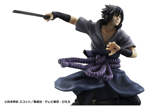 Naruto Shippuden - Sasuke Uchiha: Great Ninja War Ver. - G.E.M. Serie PVC Figur (23 cm)