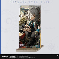 Honkai: Star Rail - Jing Yuan: Before Dawn Ver. - Akryl Ornament med Glitter (7 cm)