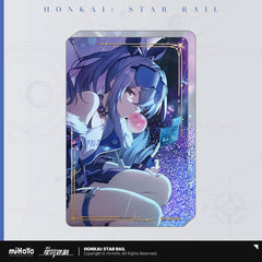 Honkai: Star Rail - Light Cone: Incessant Rain Ver. - Akryl Ornament med Glitter (9 cm)