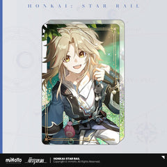 Honkai: Star Rail - River Flow In Spring - Light Cone Akryl Ornament med Glitter (9 cm)