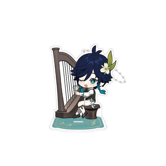 Genshin Impact - Venti - Akryl Figur & Nøglering (9 cm)