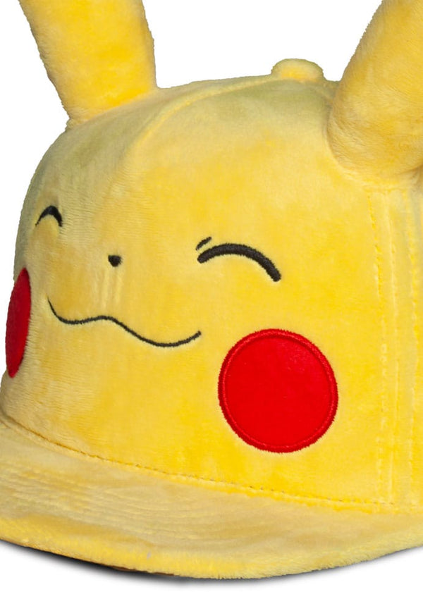 Pokemon - Smilende Pikachu - Snapback Kasket