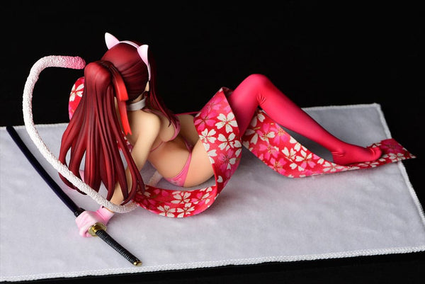 Fairy Tail - Erza Scarlet: Cherry Blossom Cat Gravure Style - 1/6 PVC figur (Forudbestilling)