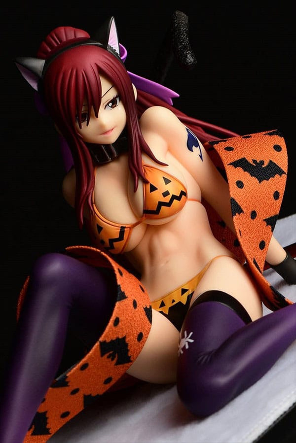 Fairy Tail - Erza Scarlet: Halloween Cat Gravure Style - 1/6 PVC figur (Forudbestilling)