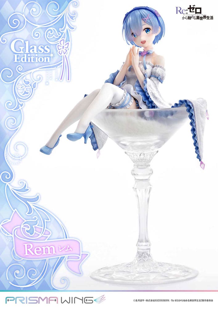 Re:Zero - Rem: Glass Edition - Prisma Wing PVC Statue 1/7 (23 cm)
