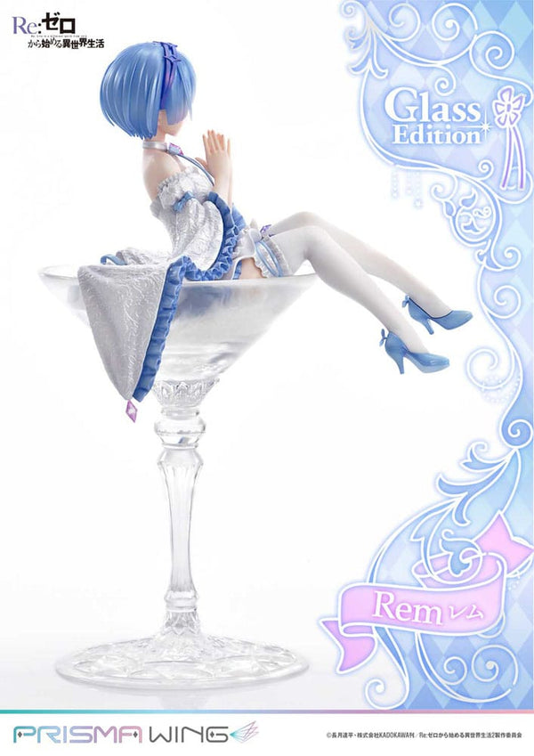 Re:Zero - Rem: Glass Edition - Prisma Wing PVC Statue 1/7 (23 cm)