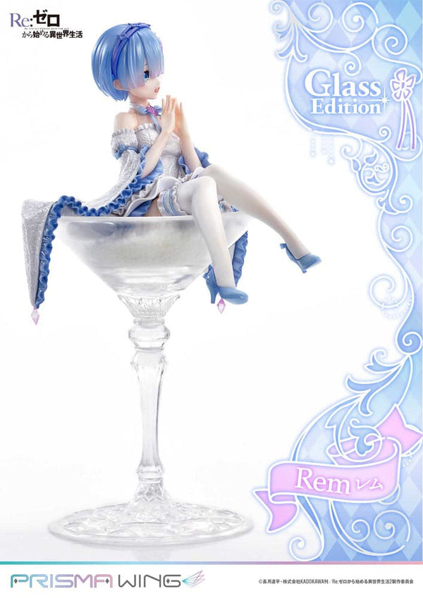 Re:Zero - Rem: Glass Edition - Prisma Wing PVC Statue 1/7 (23 cm)