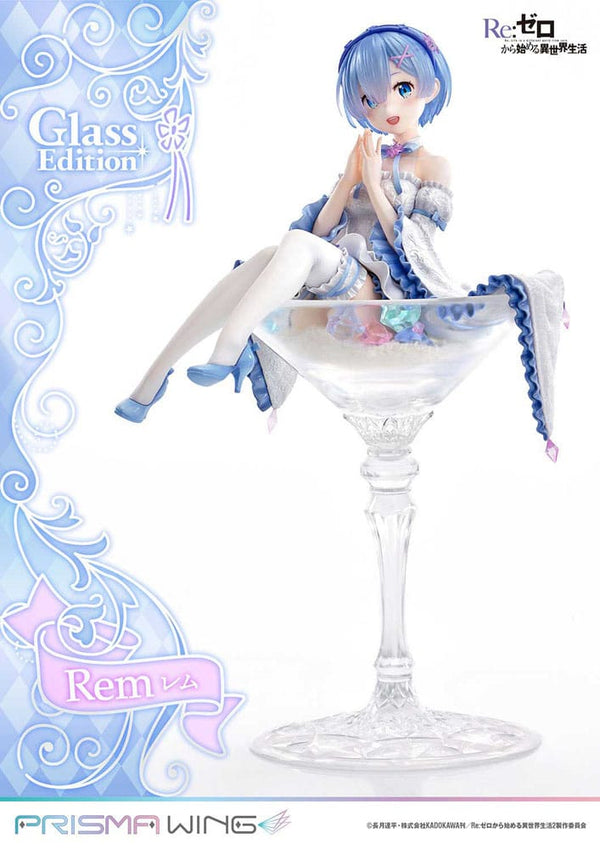 Re:Zero - Rem: Glass Edition - Prisma Wing PVC Statue 1/7 (23 cm)