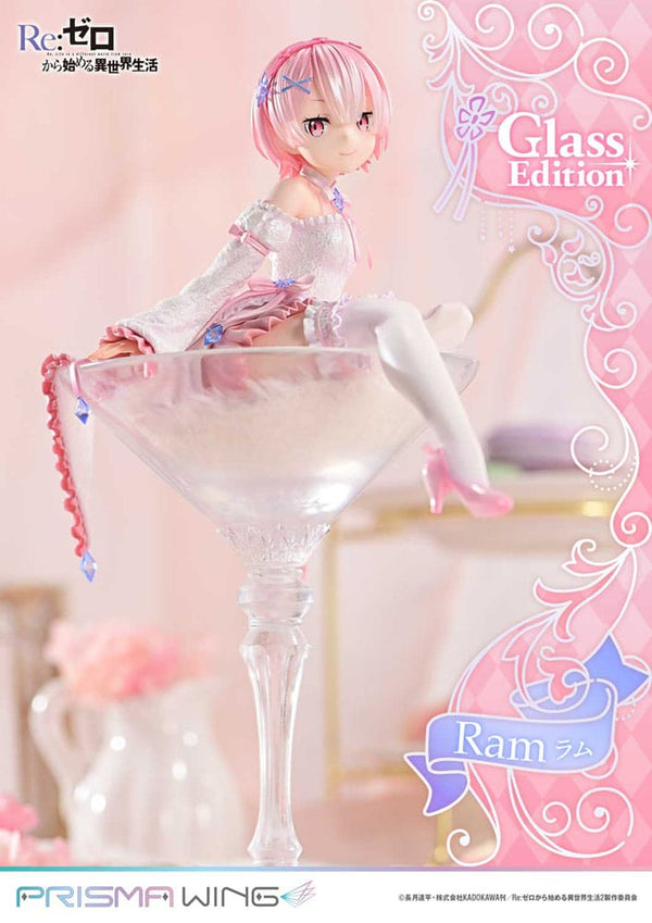 Re:ZERO - Ram: Glass Edition - PVC Statue 1/7 (24 cm)