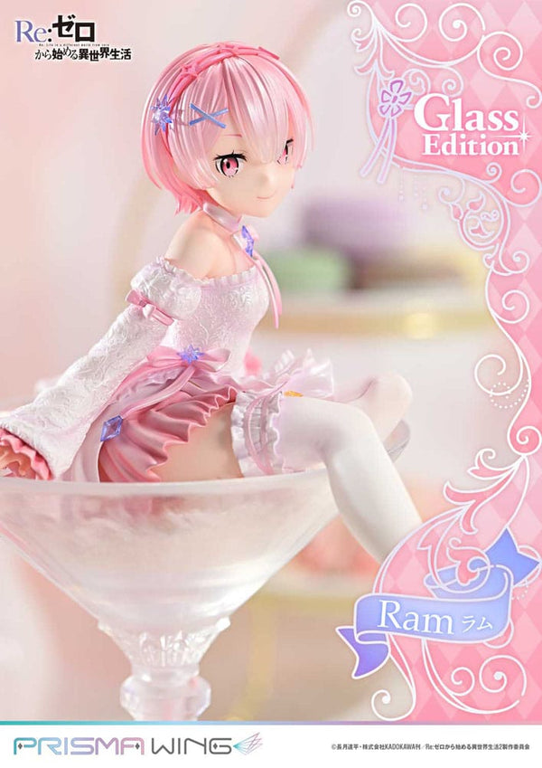 Re:ZERO - Ram: Glass Edition - PVC Statue 1/7 (24 cm)