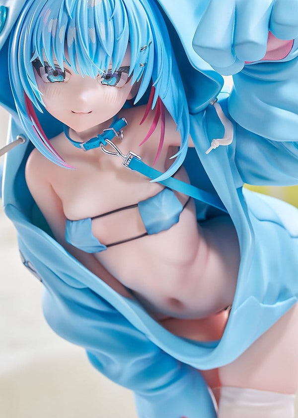 Virtual illustrator Kanzarin - kanzarin-chan: Cat-Eared Hoodie Ver. - PVC Figur 1/6 (26 cm)