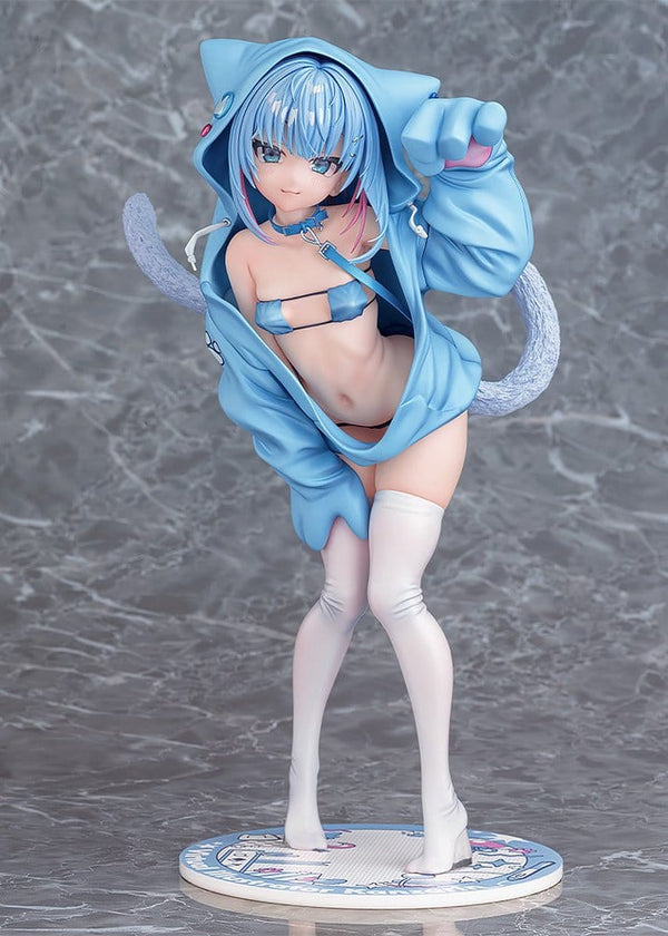 Virtual illustrator Kanzarin - kanzarin-chan: Cat-Eared Hoodie Ver. - PVC Figur 1/6 (26 cm)