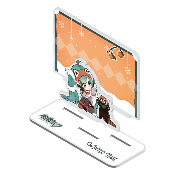Vocaloid - Hatsune Miku: Winter Time Ver. - Akryl Figur Stand (11 cm)