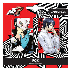 Persona 5 Royal - Fox / Yusuke Kitagawa - Pin Badges 2-Pack