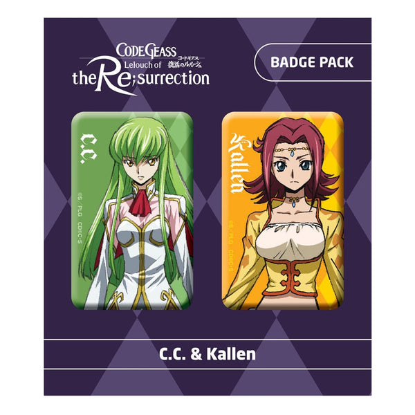 Code Geass - C.C. & Kallen - 2-Pack sæt  (Forudbestilling)