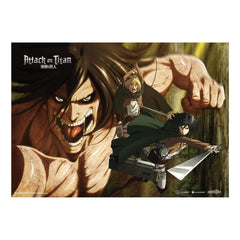 Attack On Titan - Attack Titan - Stofplakat (84 x 118 cm)