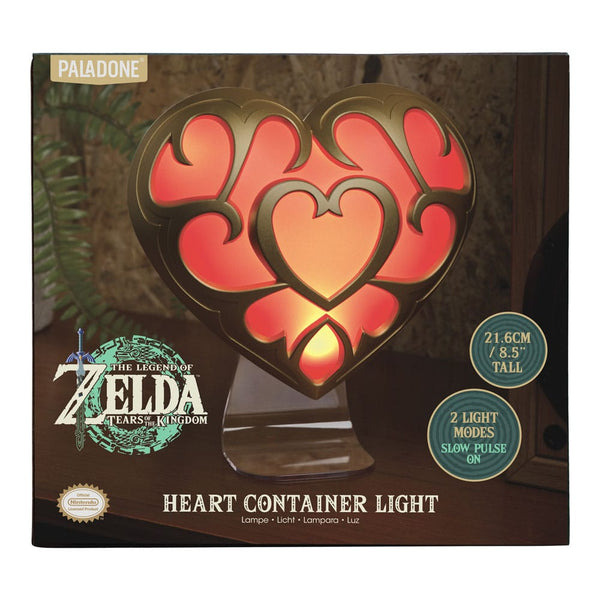 The Legend of Zelda: Tears of the Kingdom - Heart Container - Lampe (22 cm)