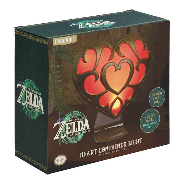 The Legend of Zelda: Tears of the Kingdom - Heart Container - Lampe (22 cm)