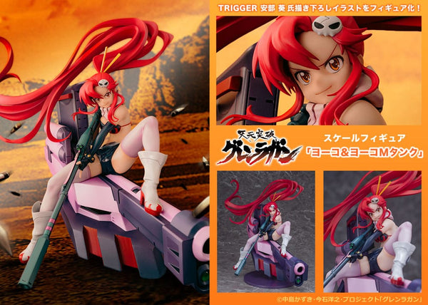 Tengen Toppa Gurren Lagann - Yoko & Yoko M Tank - PVC Statue (25 cm)