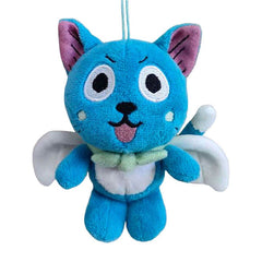 Fairy Tail - Happy - Bamse Nøglering (10 cm)
