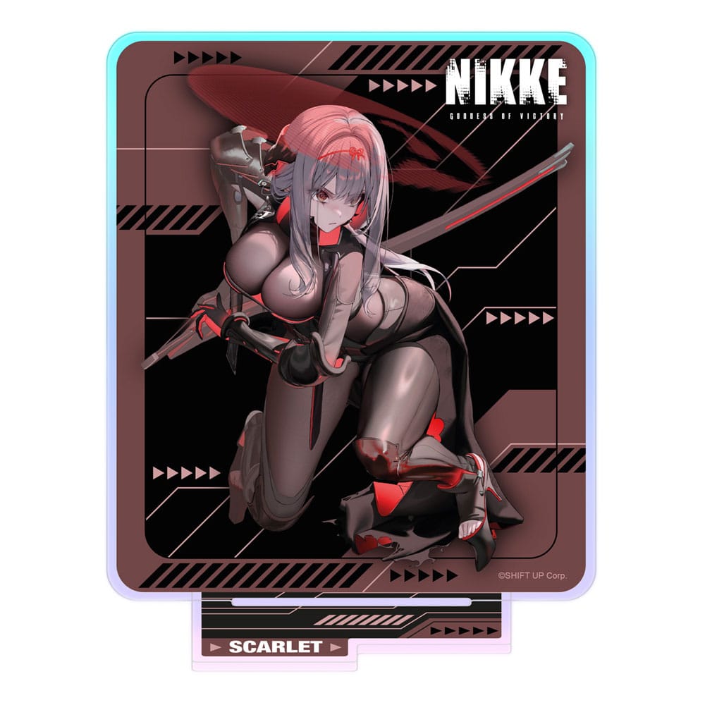 Goddess of Victory: Nikke - Scarlet - Holografisk Akryl Stand (14 cm)