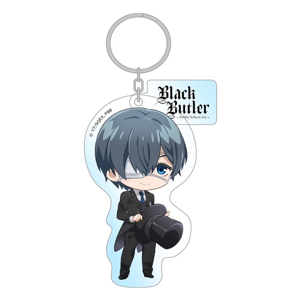 Black Butler: Public School Arc - Ciel - Akryl Nøglering (7 cm)