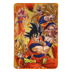 Dragon Ball Super - Goku: Battle of Gods - Fleece Tæppe (100 x 150 cm)