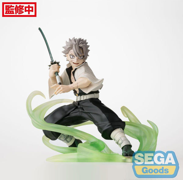 Demon Slayer: Kimetsu no Yaiba - Sanemi Shinazugawa: Hashira Training Arc Ver. - Xross Link Anime PVC Statue (12 cm)