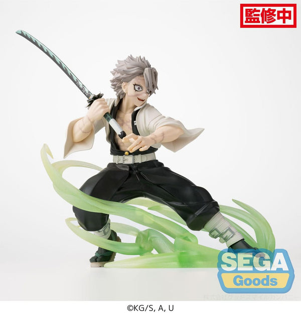 Demon Slayer: Kimetsu no Yaiba - Sanemi Shinazugawa: Hashira Training Arc Ver. - Xross Link Anime PVC Statue (12 cm)