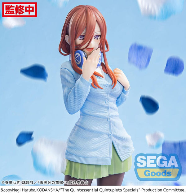 The Quintessential Quintuplets - Miku Nakano - Specials Luminasta PVC Statue (20 cm)