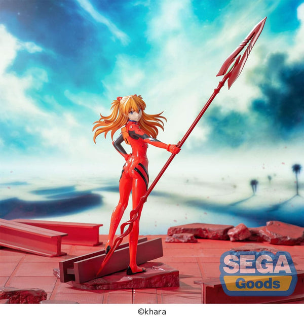 Evangelion: 3.0+1.0 Thrice Upon a Time - Asuka Shikinami Langley: x Spear of Longinus - Luminasta PVC Statue (20 cm)