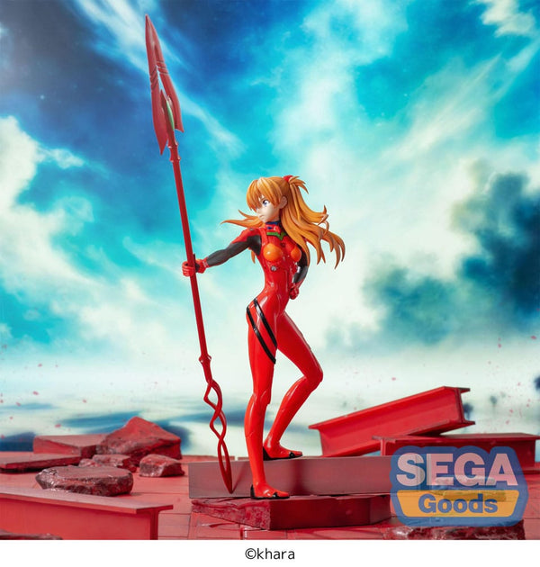 Evangelion: 3.0+1.0 Thrice Upon a Time - Asuka Shikinami Langley: x Spear of Longinus - Luminasta PVC Statue (20 cm)