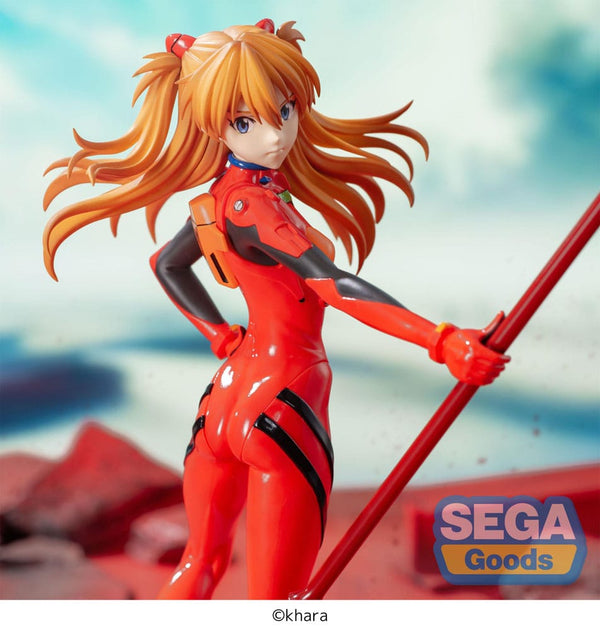 Evangelion: 3.0+1.0 Thrice Upon a Time - Asuka Shikinami Langley: x Spear of Longinus - Luminasta PVC Statue (20 cm)